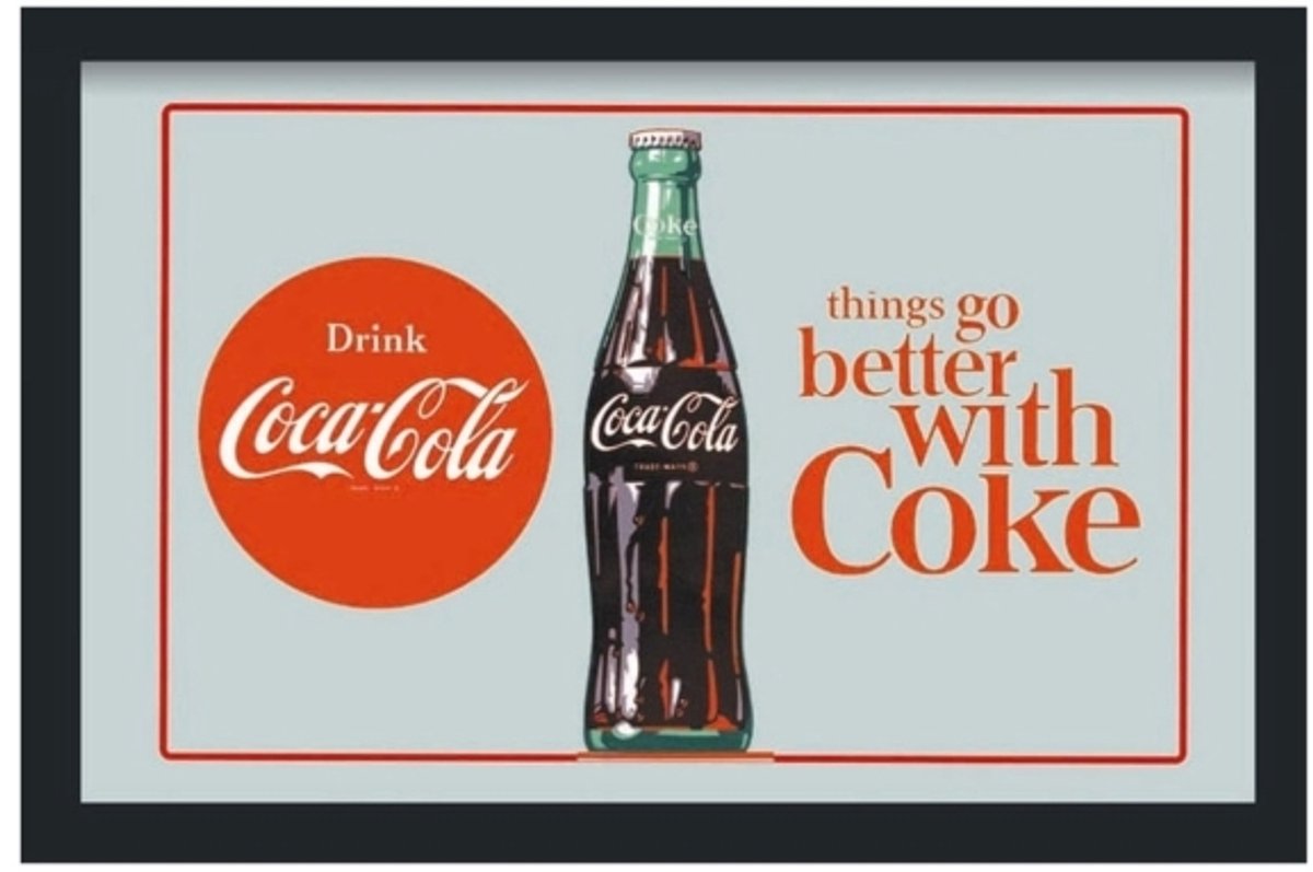 Spiegel Coca-Cola - Things Go Better With Coke
