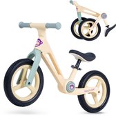 Bol.com Kidcruiser Loopfiets 2+ Jaar - Lichtgewicht & Inklapbaar design - Buitenspeelgoed 2 jaar - Zacht geel aanbieding