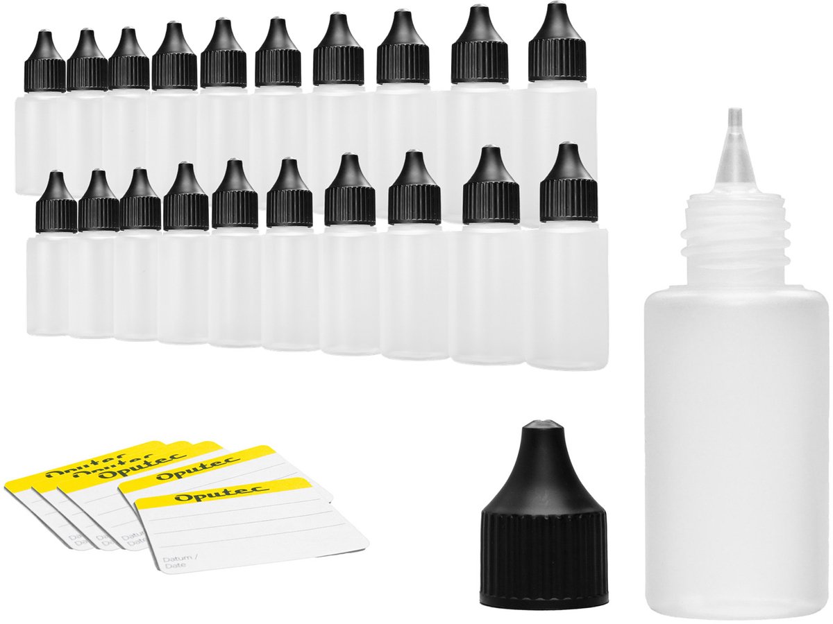 20 x 30ml Dosierflaschen Kunststoff