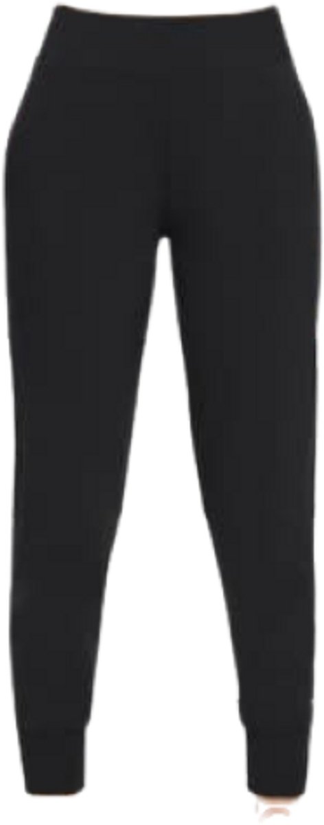 Nike Dri-FIT Bliss Dames joggingbroek met middelhoge taille en 7/8 inch Zwart