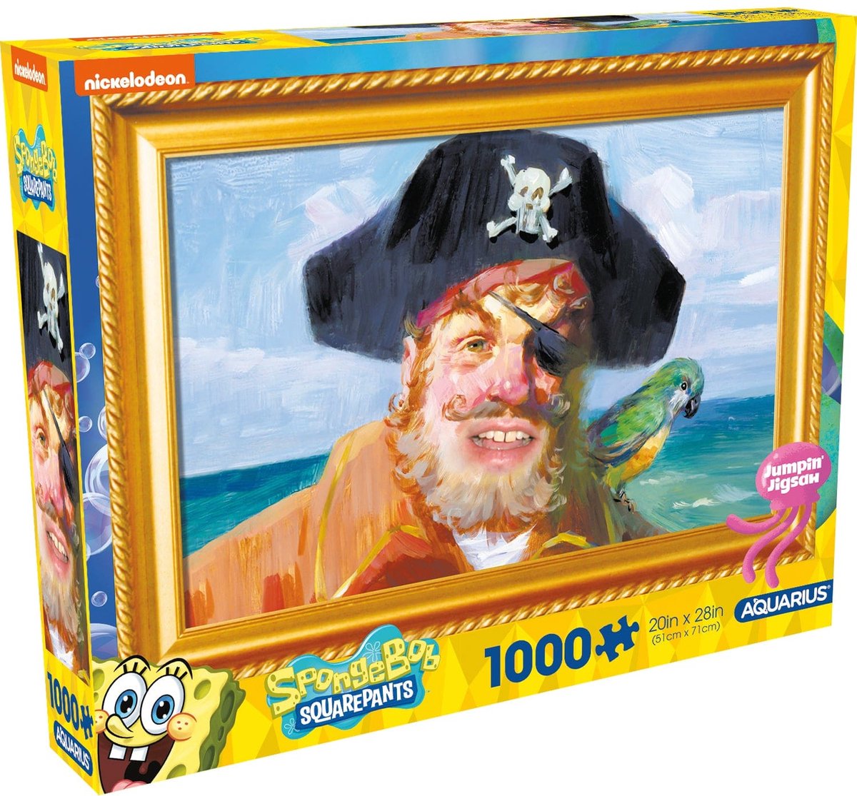 SPONGEBOB SQUAREPANTS - Painty the Pirate - Puzzel 1000 stukjes