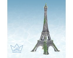 AquaKonings - Aquarium decoratie - Ornamenten - Eifeltoren - 8x8x18.5