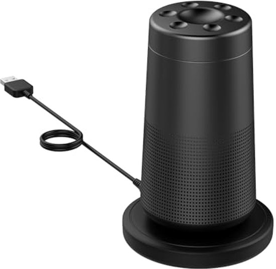 Charging station for speaker, charging station for Bluetooth speaker, compatible with SoundLink Revolve speaker charger, for quick and easy charging van Merkloos — afbeelding 5