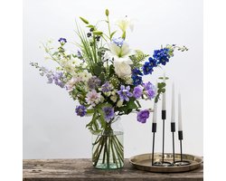 Wild Flowers - Zijden boeket - Zijden bloemen boeket - Boeket wilde bloemen - Groot Zijden boeket - Veldboeket - L