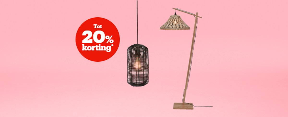 Korting* op verlichting