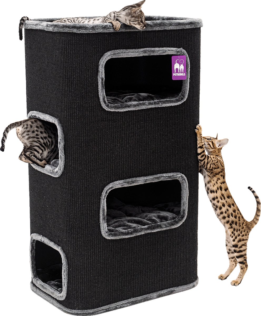 Petrebels Vault 118 Krabton XXL - Pepper - Premium kwaliteit - Krabton voor grote katten
