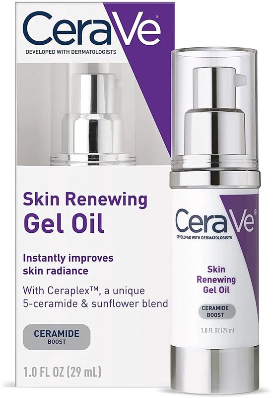 CeraVe Skin Renewing Gel Oil - Anti-Aging Serum Retinol - Vitamine C - Nachtcrème - Gezichtsolie