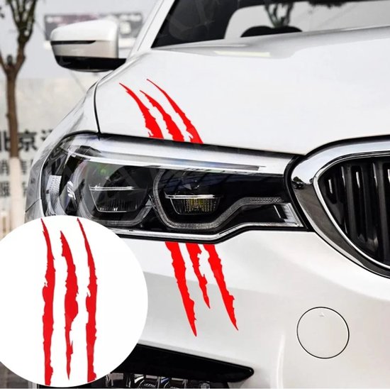 A/R Auto Dak Ornament - Antenne Dak Top Stickers,Ornament voor Auto Voorbumper Motorhelmen