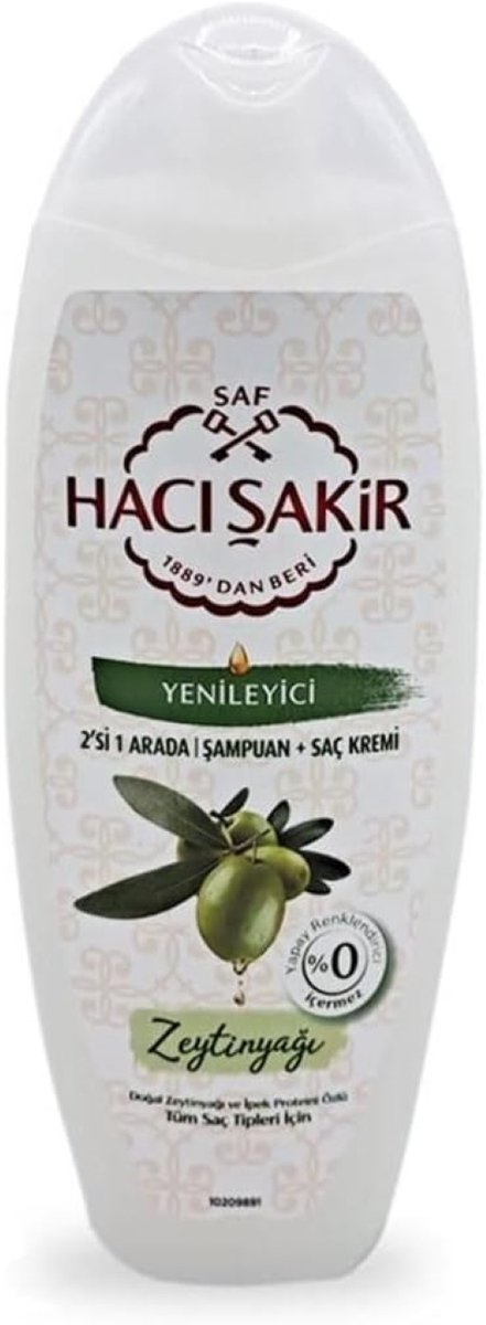 Romana Products - Haci Sakir Shampoo 500ml - Verzorgende Haarreiniging - Olijfolie