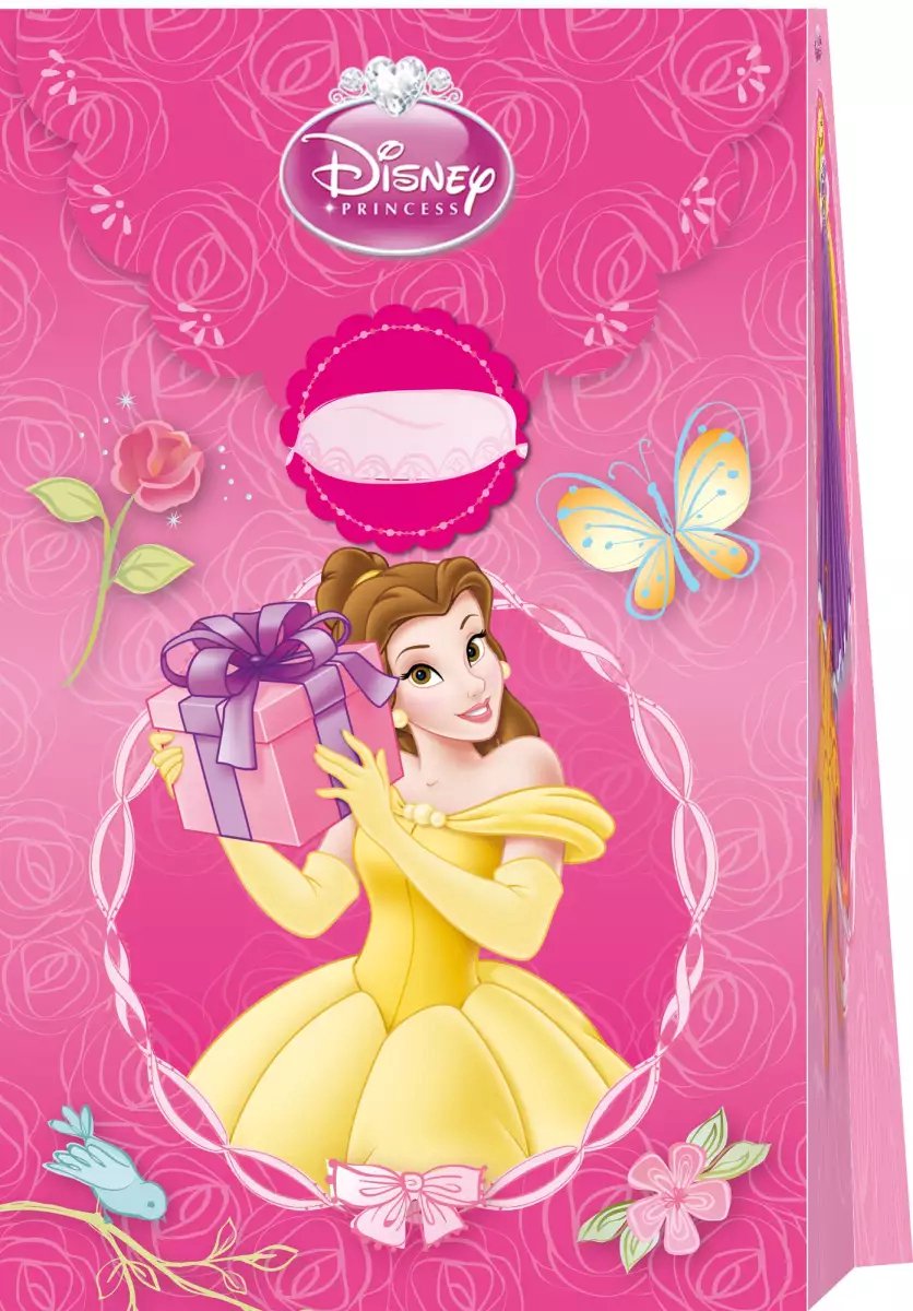 Princessen uitdeelzakjes / cadeauzakjes - 6 stuks