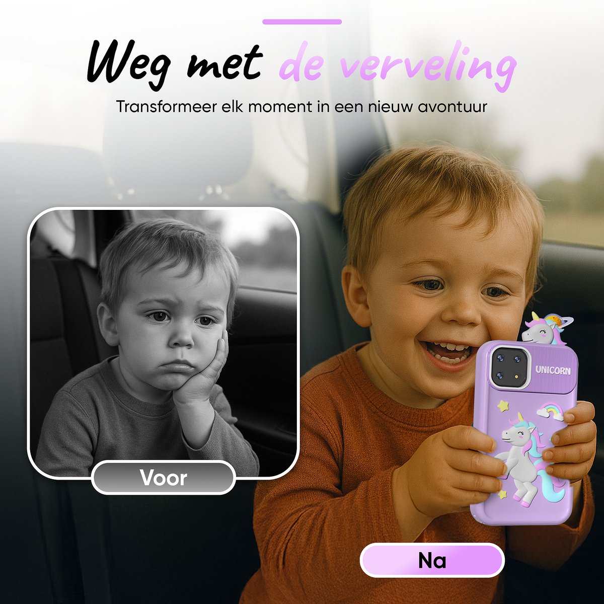 BP® Speelgoed Telefoon Paars - Kindertelefoon - Kindercamera - Educatief Speelgoed 3 Jaar - Kinder Telefoon - Nederlandse Instellingen - 22 Kindvriendelijke Offline Apps - Educatieve Spellen - Inclusief 32 GB SD Card — afbeelding 5