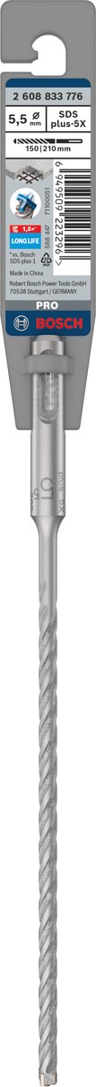 Bosch PRO SDS plus-5X hamerboor, 5,5 x 150 x 210 mm