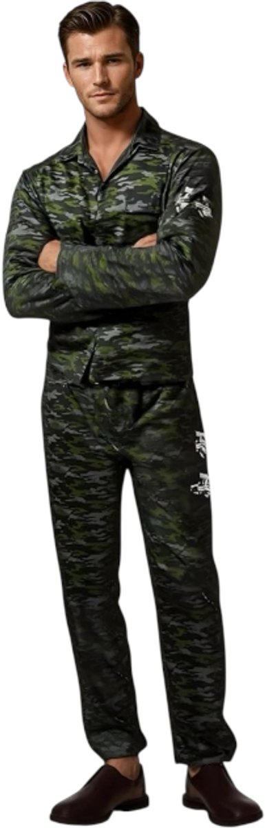 Hot Soldaten Pak voor Mannen – Sexy Militair Outfit – Large
