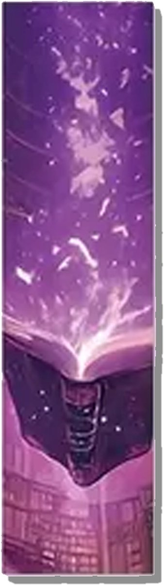 Fantasy Boekenlegger – Magisch Design – Enkelzijdig – 15x4 cm – Stevig Karton – Boekenaccessoire