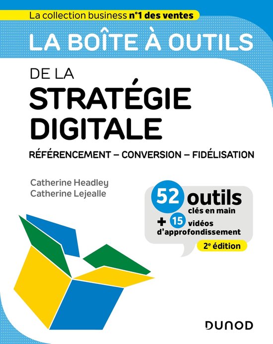 La boîte à outils de la stratégie digitale - 2e éd. - cover