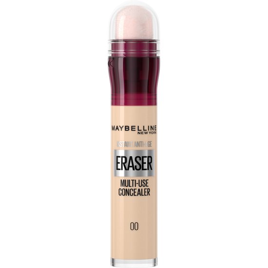 Maybelline New York - Instant Anti Age Eraser 00 concealers die zichtbaar wallen wegwerken - Beige - 6,8 ml