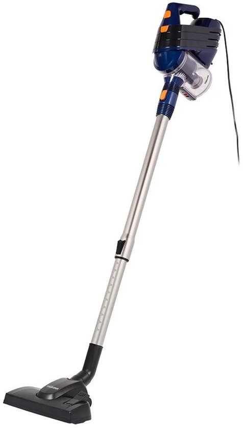 Tristar SZ-2318 - Steelstofzuiger 600W - 2 in 1 Stofzuiger en kruimeldief - Bedraad, Incl opzetstukken - Blauw