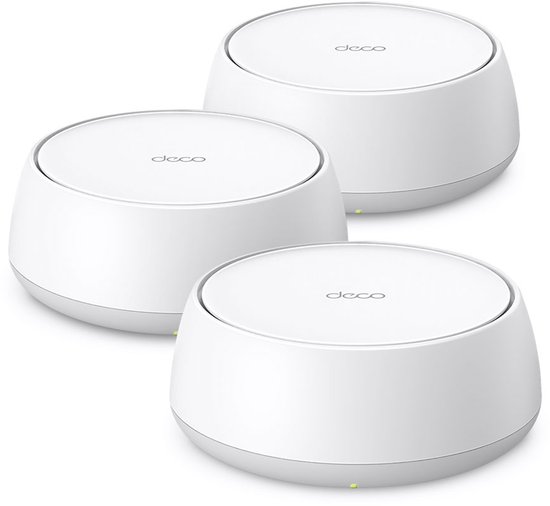 TP-Link Deco BE22 - Mesh WiFi - WiFi Versterker- WiFi 7 - 3600 Mbps - 3 pack
