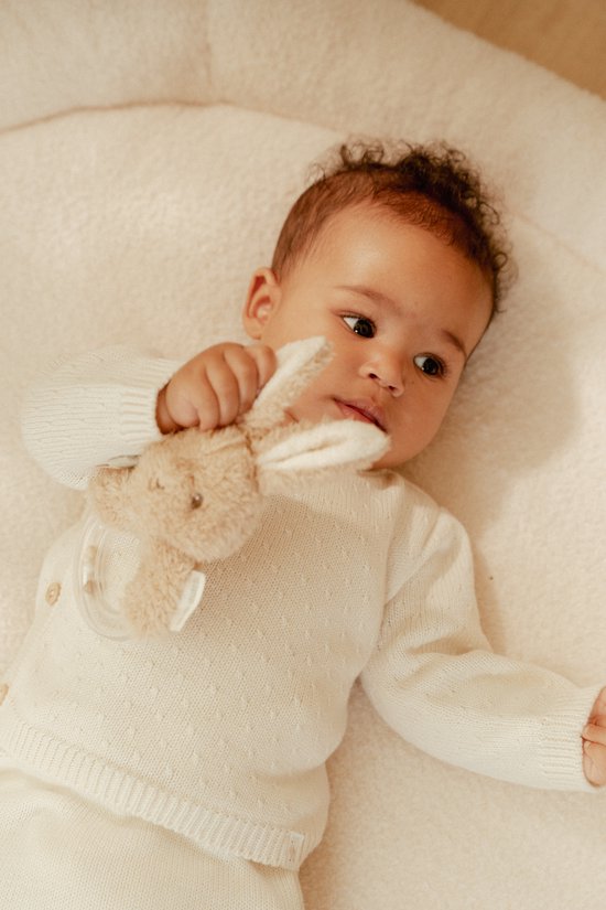 Little Dutch Ringrammelaar Baby Bunny Newborn Naturals van Little Dutch — afbeelding 2