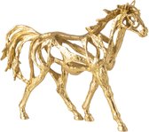 Bronzen Beeld van Een Opstaande Hengst - Klassieke Paard Sculptuur in