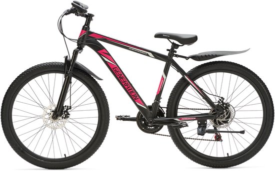 Generation Mountainbike 26 inch Roze/Zwart - Spatborden van Generation — afbeelding 2