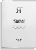 RevitalTrax® Hyaluronic Sheet Masks - 5 Gezichtmaskers - Hyaluronzuur - Sheet Masker - Face Mask - Diep Voedend - Intense Hydratatie - Verstevigend - Anti Rimpel werking
