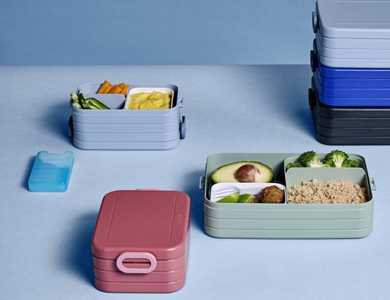 Mepal - Boîte à lunch bento Take a Break midi - y compris boîte à bento - Sauge nordique - Boîte à lunch pour adultes