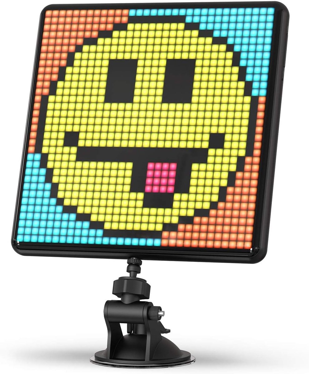 Divoom Pixoo-max Digitale Fotolijst Pixel Art Display (Zwart)