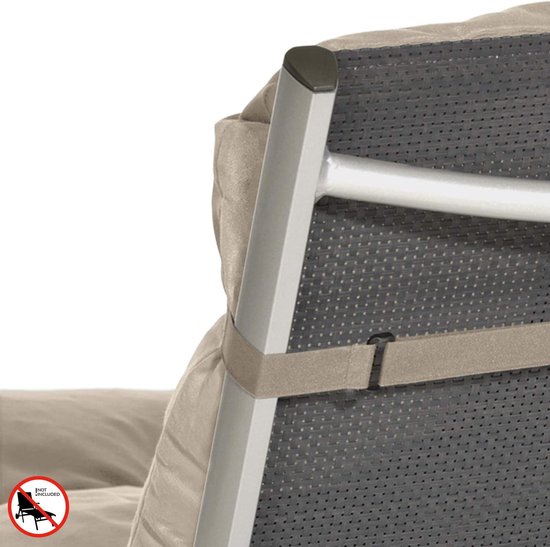 Beautissu 2x Tuinkussen Ligstoel 190x60x8 cm Flair RL - Ligstoelkussen voor Tuin Meubelen - Zitkussen Rood - Tuinkussens in Matraskussen Kwaliteit