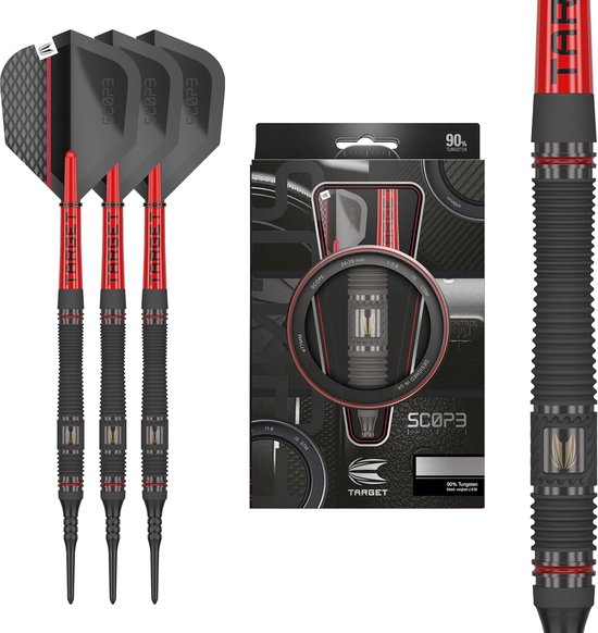 Target Scope 11 90% Soft Tip - Dartpijlen van Target — afbeelding 2
