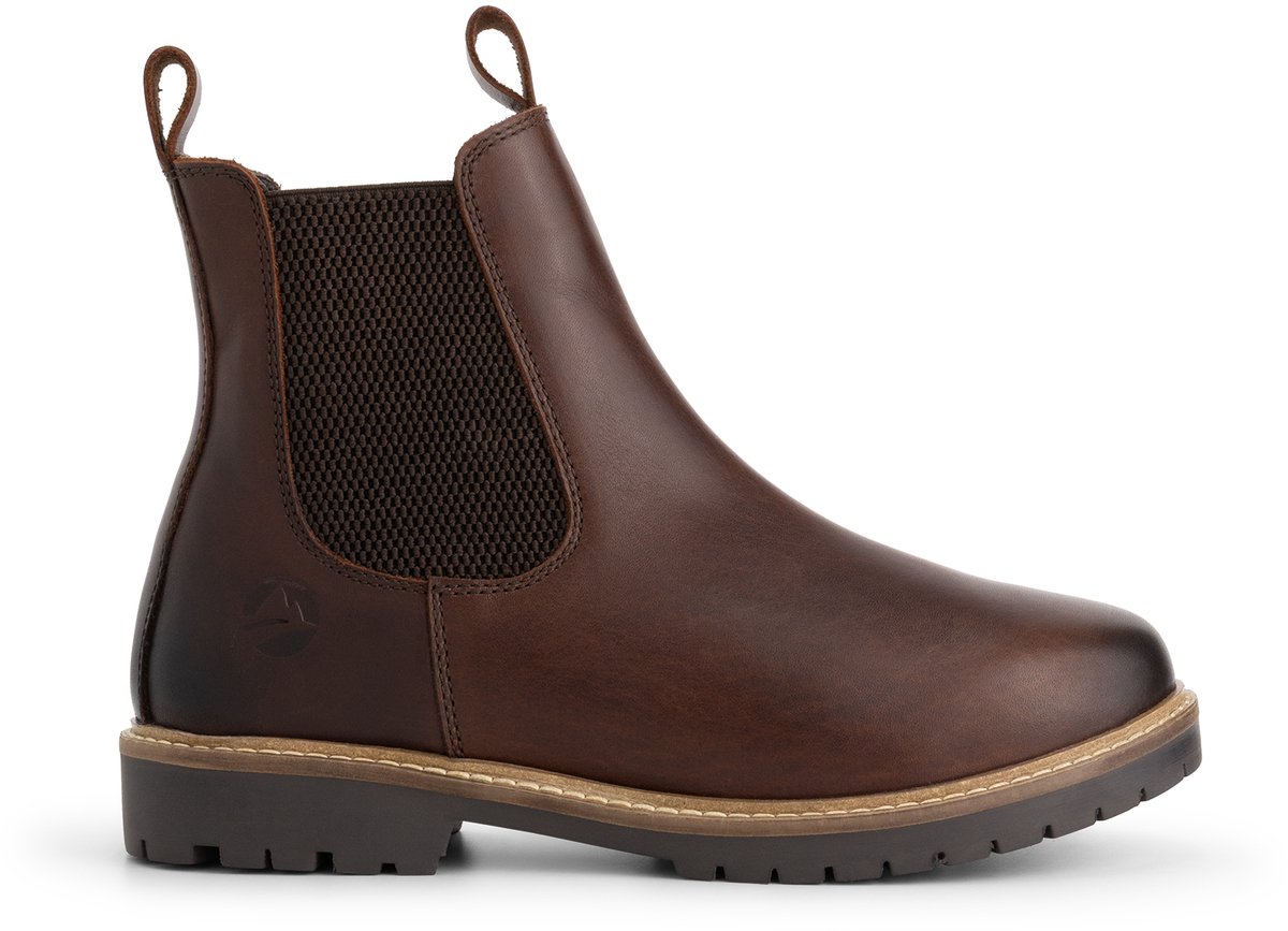 Travelin' Ringsaker Dames - Chelsea boots - Wolgevoerd - Donkerbruin
