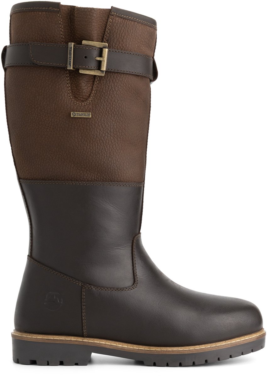 Travelin' Grimdalen Dames - Outdoorlaarzen - Waterdicht - Donkerbruin