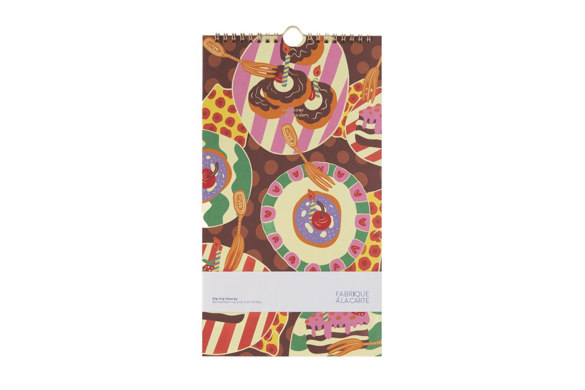 Fabrique - Verjaardagskalender - Cake - Multicolor