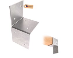 GEZU IMPEX Pergola Muurbevestiging 71 x 71 mm Thermisch Verzinkt