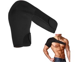 Schouderbrace - Schoudersteun - Sportbrace - Schouderklachten - Schouderbandage - Schouder Corrector - Schouder Houding Correctie - Stabiliteit En Steun - Schouder Ondersteuning - Geschikt Voor De Linker En Rechterschouder - Verstelbaar - Unisex