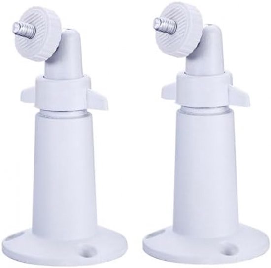 2stuks- Camera Bevestiging-Camera muurbevestiging- camera bevestigingsbeugel-camera bevestiging helm-Pakket van 2 camera-wandbevestigingen-Camerabeugels Binnen-/buitencamerabevestiging- Wandhouder voor camera - wit van Merkloos — afbeelding 4