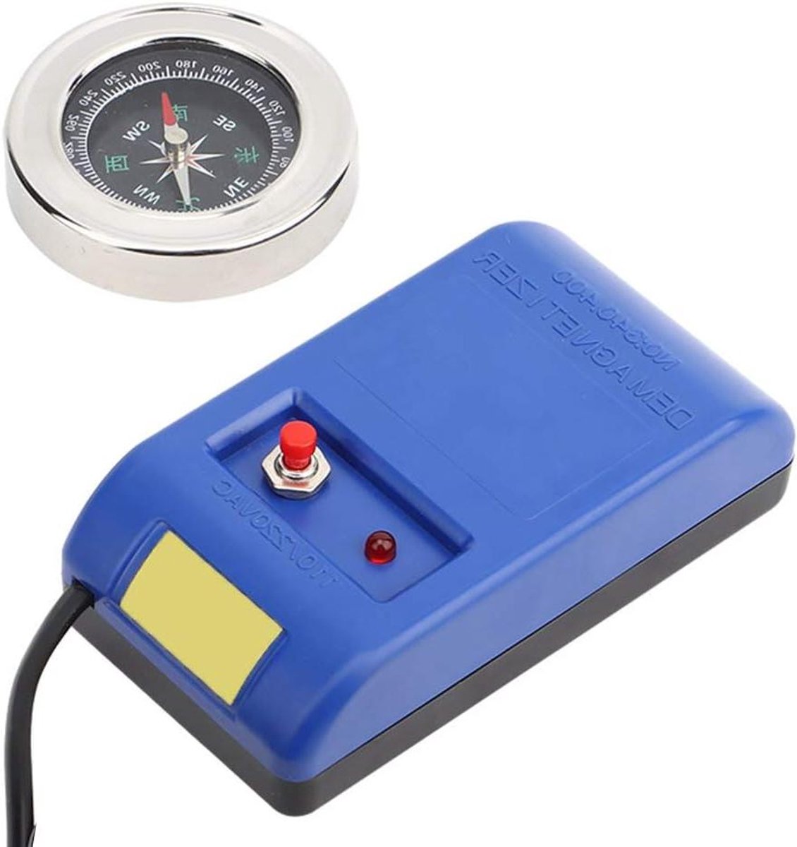 Inovra Plus - Elektrische Demagnetiseerder Kompas Horloge Demagnetiseerder Lichtgewicht en Compact Demagnetiseerder Horloge Reparatieset Gereedschap voor Horlogeherstel