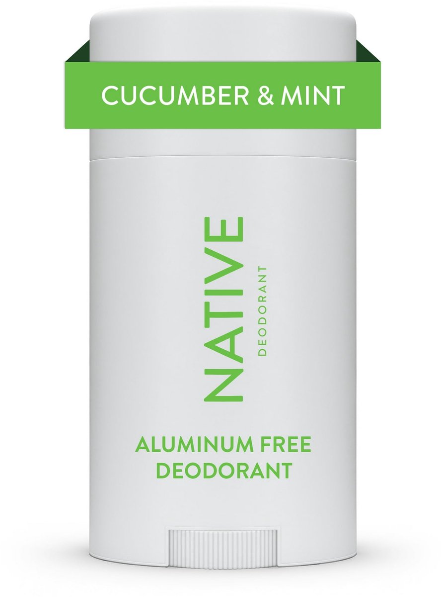 Native Cucumber & Mint Deodorant 75g - Natural Deodorant - Aluminum Free
