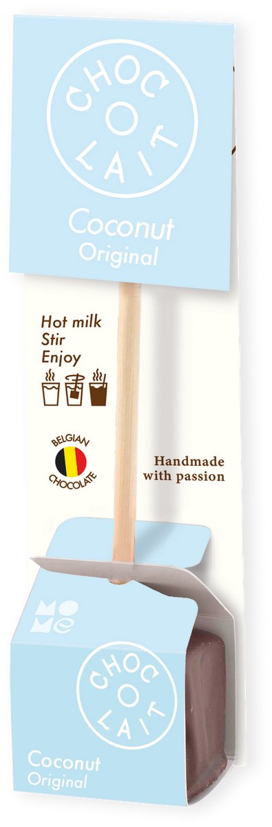 Choc-o-lait Coconut: 24 stuks in een display
