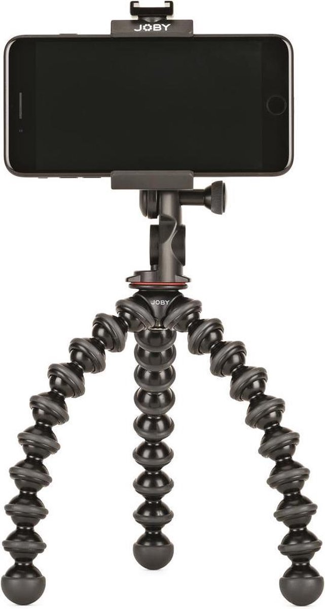 JOBY GripTight™ GorillaPod® PRO 2 Tripod 1/4 inch Zwart – Incl. smartphonehouder