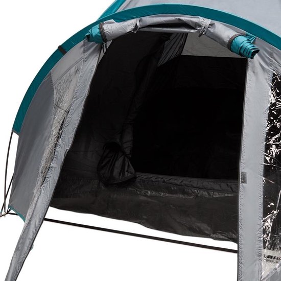 Dutchers® Pop-Up Tent - 3 Personen - Automatische Tent voor Kamperen, Reizen, Strand & Hiking - Campingtent - Kampeertent - Koepeltent - UPF 50+ - UV Bestendig - Waterdicht & Ventilerend - Inclusief Draagtas, Haringen & Touwen - Grijs van Dutchers — afbeelding 2