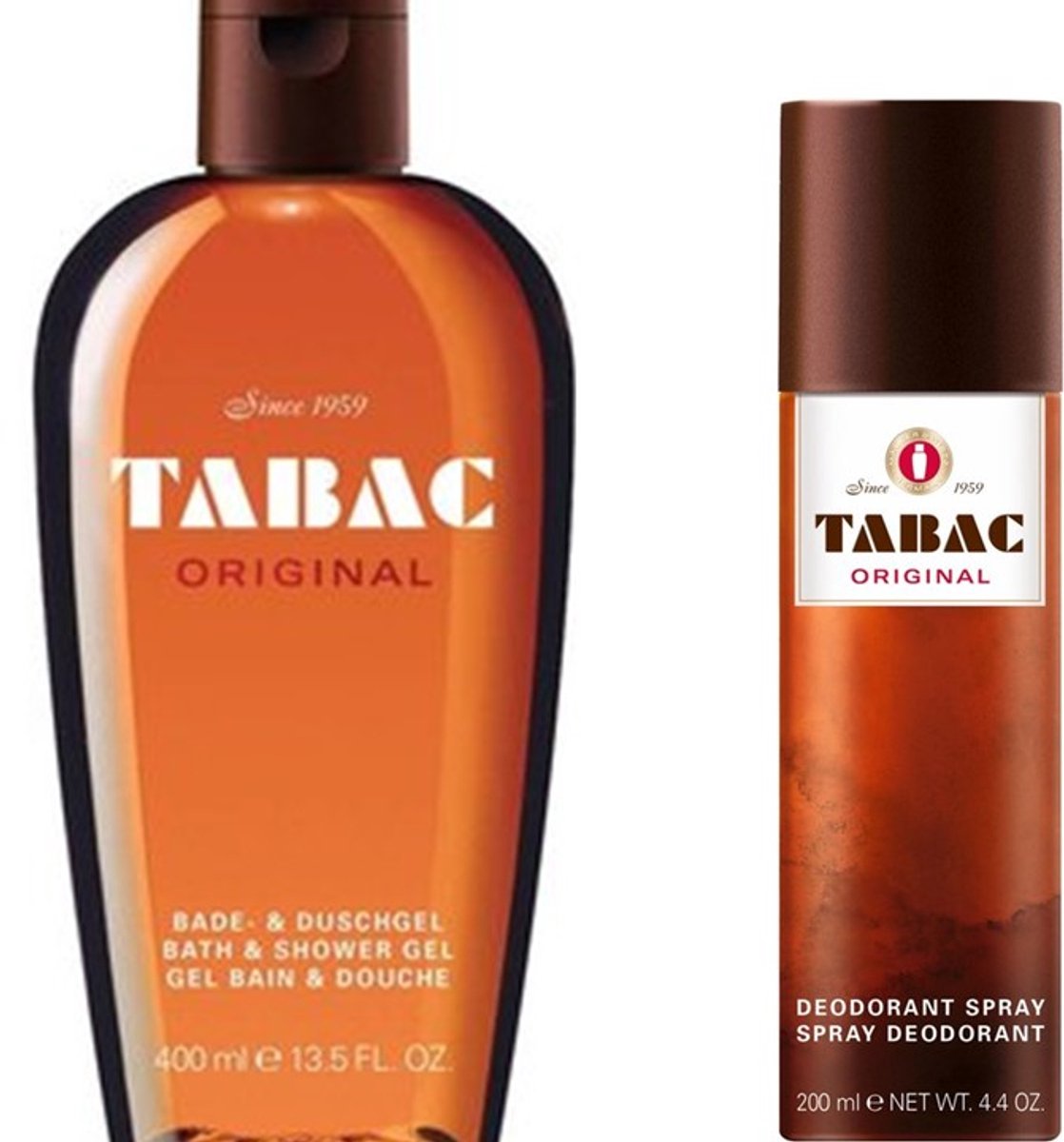 Tabac Douchegel 400 ml & Deo Bodyspray 200 ml