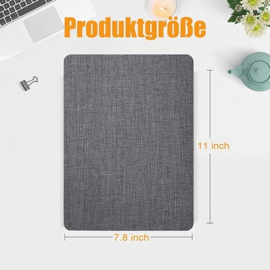 2 stuks zelfklevende patches voor textiel reparatie - Donkergrijs - Voor bank tent meubels autostoel - 20 x 28 cm van Merkloos — afbeelding 2