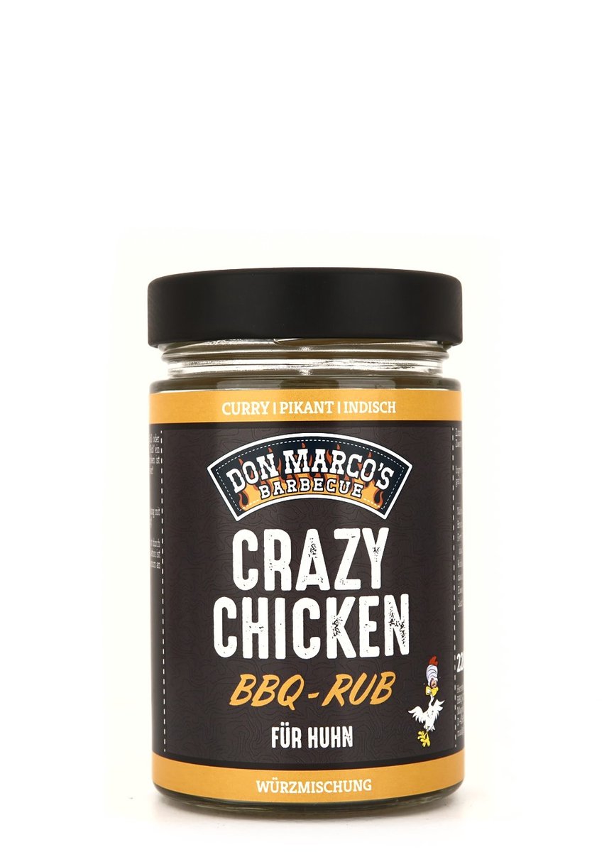 Don Marco's - Crazy Chicken - BBQ RUB - 220 gram