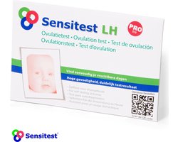Sensitest Ovulatietest Midstream – 24 stuks – Extra duidelijk – Vind je vruchtbare dagen – Uitslag in 5 minuten – Inclusief handleiding