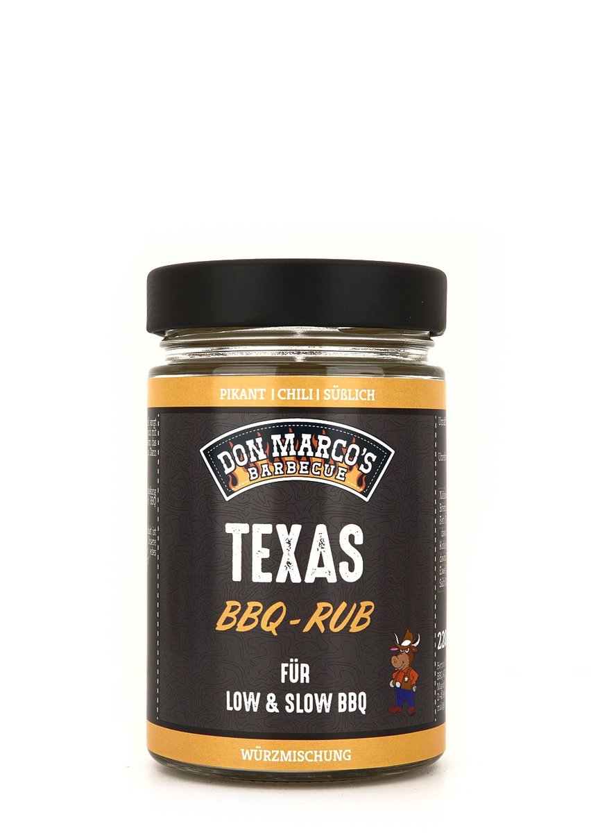 Don Marco's - Texas Style - BBQ RUB - 220 gram