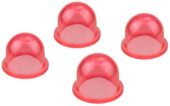 4-Pack Carburateur-primerballen - Universele benzine-primerballen - Carburateur-oliedoppen - Geschikt voor grasmaaiers, bladblazers, trimmers, grasmaaiers, heggenscharen, kettingzagen - 2,2 * 1,9 * 1,6 cm van Merkloos	 — afbeelding 2