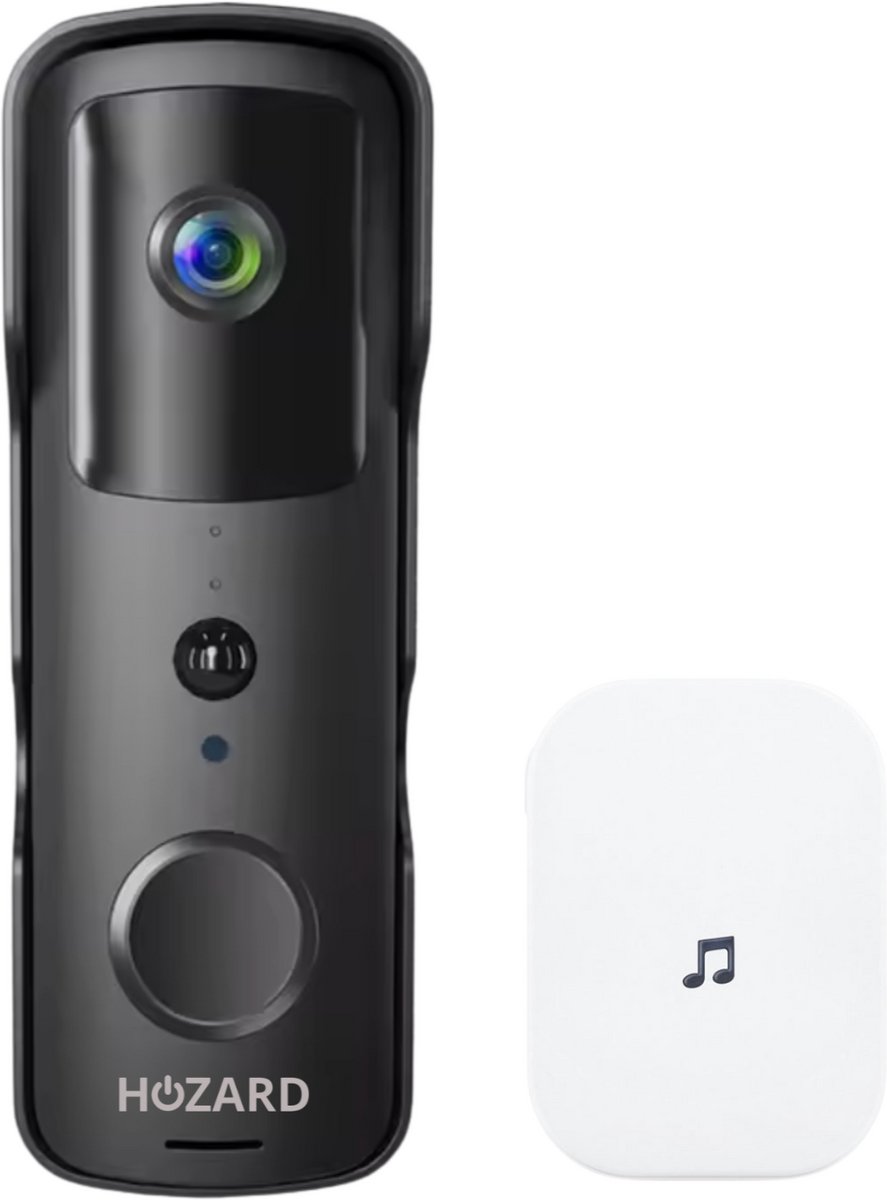 Hozard Hozard Hozard Hozard Hozard Hozard Deurbel met Camera - Hozard® - €79,00