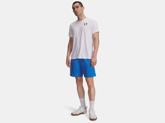 UNDER ARMOUR - ua tech woven wordmark short-blu - Sportbroek heren - Blauw — afbeelding 5