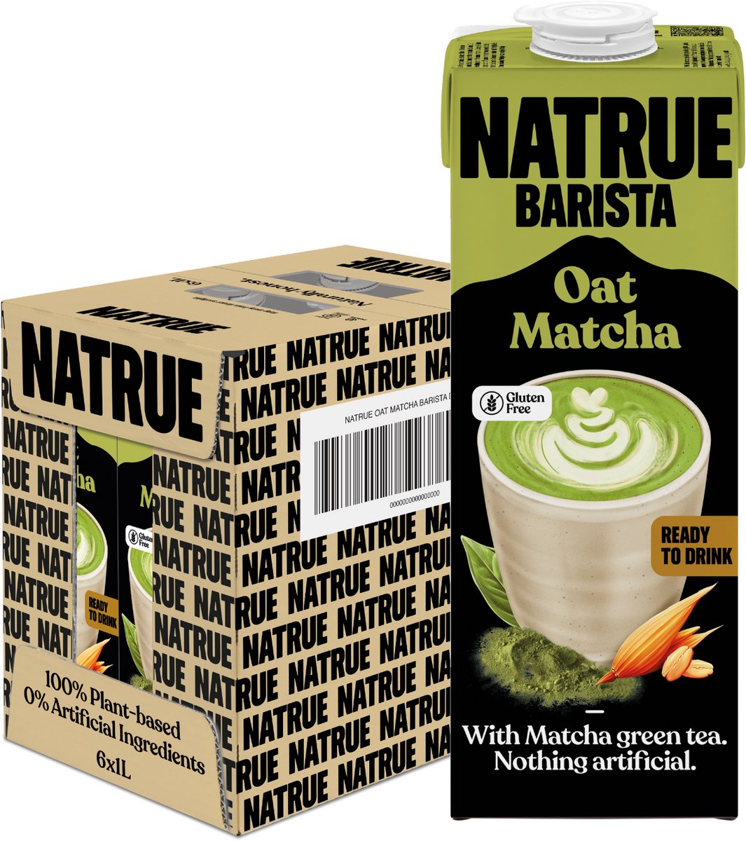 Natrue - Matcha Oat (6 x 1L)